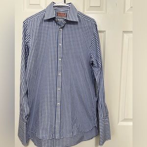 Thomas Pink luxury button down Cuff Links Shirt. Size 15/33.5